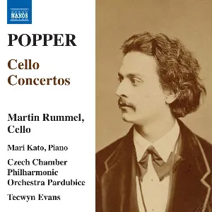 Pochette de Cello Concertos de Komorní filharmonie Pardubice - David Popper