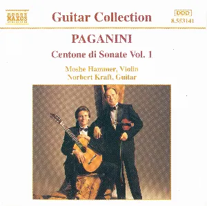 Pochette de Centone di Sonate, Volume 1 de Niccolò Paganini