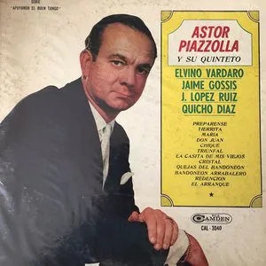 Pochette Astor Piazzolla y su Quinteto