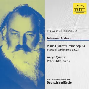 Pochette de Piano Quintet in F minor, op. 34 / Haydn Variations de Auryn Quartet - Johannes Brahms