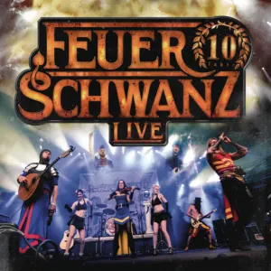 Pochette de 10 Jahre Feuerschwanz Live de Feuerschwanz