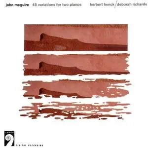 Pochette de 48 Variations for Two Pianos de Herbert Henck
