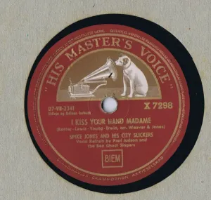 Pochette de William Tell Overture / I Kiss Your Hand Madame de Spike Jones and His City Slickers
