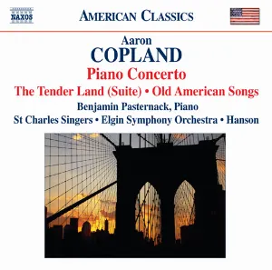 Pochette de Piano Concerto / The Tender Land (Suite) / Old American Songs de Aaron Copland