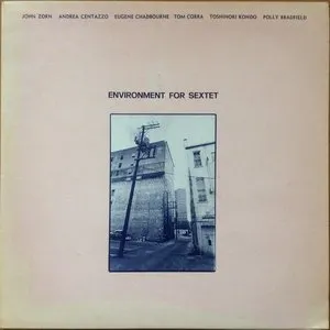 Pochette de Environment for Sextet de Eugene Chadbourne - Toshinori Kondo - John Zorn - Andrea Centazzo