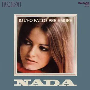 Pochette de Io l’ho fatto per amore de Nada