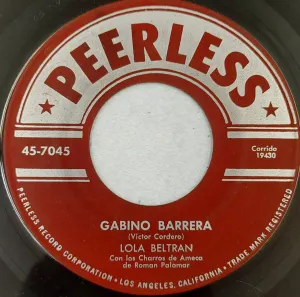 Pochette de Gabino Barrera / El aguijón de Lola Beltrán