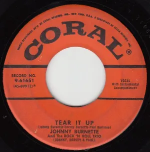 Pochette de You’re Undecided / Tear It Up de Johnny Burnette and the Rock ’n’ Roll Trio