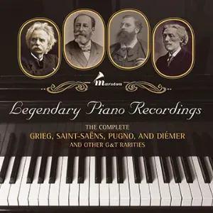 Pochette Legendary Piano Recordings: The Complete Grieg, Saint-Saëns, Pugno and Diémer and Other G&T Rarities