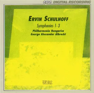 Pochette de Symphonies 1 - 3 de Philharmonia Hungarica - Erwin Schulhoff