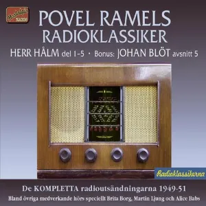 Pochette de Povel Ramels Radioklassiker Herr Hålms öden och Angantyr - Kanske en deckare de Povel Ramel