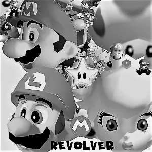 Pochette The Beatles Revolver But With Super Mario 64 Soundfonts