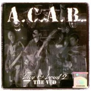 Pochette de Live & Loud 2 de A.C.A.B.
