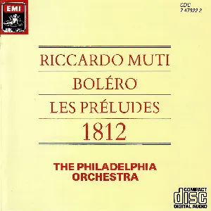 Pochette Ravel: Boléro / Liszt: Les Préludes / Tchaikovsky: Ouverture Solonelle 