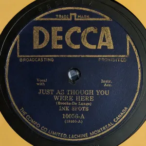 Pochette de Just as Though You Were Here / This Is Worth Fighting For de The Ink Spots
