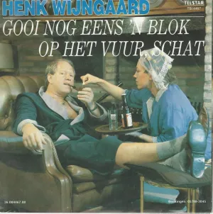 Pochette de Gooi nog eens ’n blok op het vuur, schat / Café Quo Vadis de Henk Wijngaard