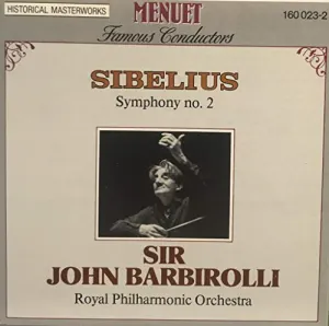 Pochette de Symphony no. 2 de Philharmonia Orchestra - Jean Sibelius