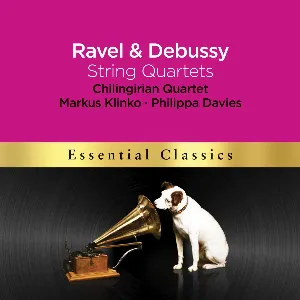 Pochette de Ravel & Debussy String Quartets de Chilingirian Quartet
