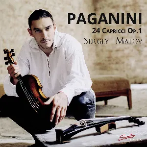 Pochette de 24 Capricci, op. 1 de Niccolò Paganini