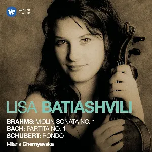 Pochette de Works for Violin and Piano - Brahms Bach Schubert de Lisa Batiashvili