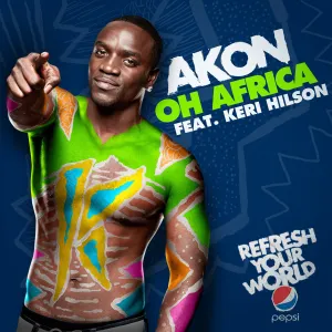 Pochette de Oh Africa (Pepsi Version) de Akon - Keri Hilson