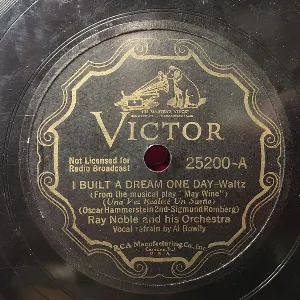 Pochette de I Built a Dream One Day / Somebody Ought to Be Told de Ray Noble and His Orchestra
