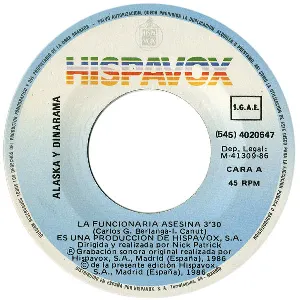 Pochette de La Funcionaria Asesina de Alaska y Dinarama
