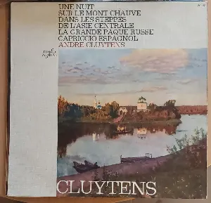 Pochette de Musique russe : Une nuit sur le mont Chauve / Dans les steppes de l'Asie centrale / La Grande Pâque Russe / Capriccio Espagnol de Nikolai Rimsky‐Korsakov - Alexander Borodin - Orchestre de la Société des Concerts du Conservatoire - Modest Mussorgsky - André Cluytens