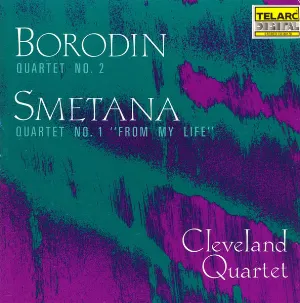 Pochette Borodin: Quartet No. 2 / Smetana: Quartet No. 1 