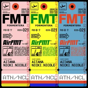 Pochette de Formentera de Aitana - Nicki Nicole