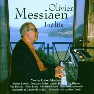 Pochette de Inédits de Olivier Messiaen