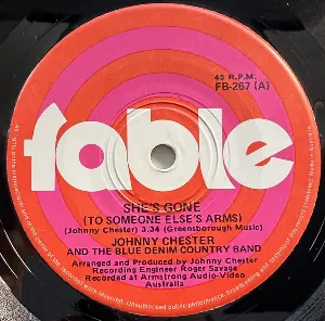 Pochette de She’s Gone (to Someone Else’s Arms) de Johnny Chester