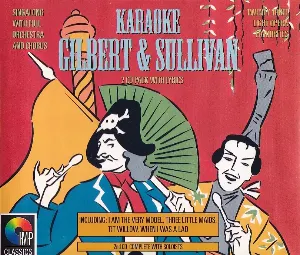 Pochette de Karaoke Gilbert & Sullivan de Arthur Sullivan - W.S. Gilbert