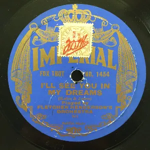 Pochette de I'll See You in My Dreams / Florida de Fletcher Henderson and His Orchestra