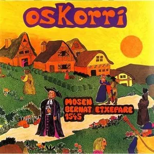 Pochette de Mosen Bernat Etxepare 1545 de Oskorri