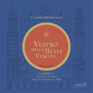 Pochette de Vespro della Beata Vergine de Claudio Monteverdi