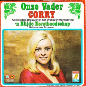 Pochette de Onze Vader / ’n Blijde kerstboodschap de Corry Konings