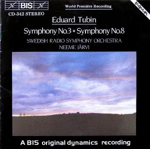 Pochette de Symphony no. 3 / Symphony no. 8 de Neeme Järvi - Sveriges Radios Symfoniorkester - Eduard Tubin