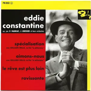 Pochette de Spécialisation de Eddie Constantine