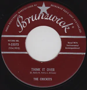 Pochette Think It Over / Fool’s Paradise