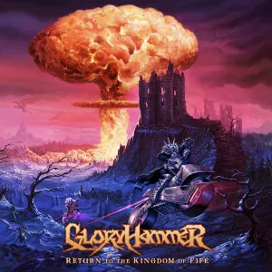 Pochette de Keeper of the Celestial Flame of Abernethy de Gloryhammer