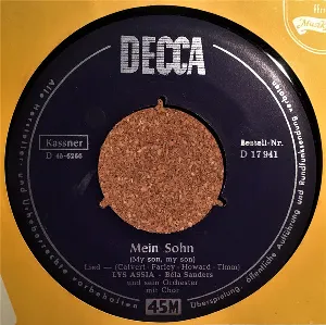 Pochette de Mein Sohn / Goodnight Sweetheart Goodnight de Lys Assia