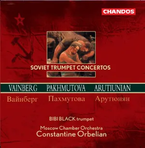 Pochette de Soviet Trumpet Concertos de Moscow Chamber Orchestra - Constantine Orbelian - Alexander Arutiunian