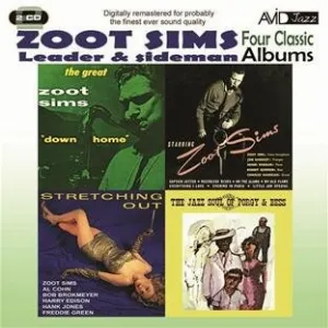 Pochette de Four Classic Albums (Stretching Out / Starring Zoot Sims / Down Home / The Jazz Soul of Porgy and Bess) de Zoot Sims