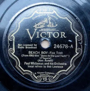 Pochette de Beach Boy / There's Nothing Else to Do in Na-La-Ka-Mo-Ka-Lu de Paul Whiteman and His Orchestra