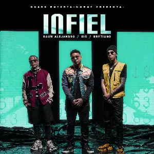 Pochette de Infiel de Rauw Alejandro - Brytiago