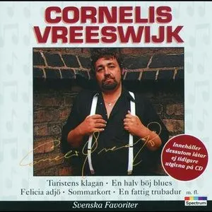 Pochette de Svenska favoriter de Cornelis Vreeswijk