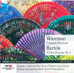 Pochette de BBC Music, Volume 32, Number 11: Waxman: Carmen Fantasie / Bartók: Violin Sonata no. 1 de Franz Waxman - Béla Bartók