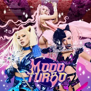 Pochette de MODO TURBO de Anitta - Pabllo Vittar - Luísa Sonza