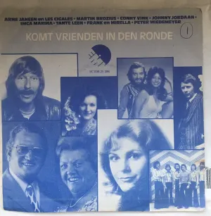 Pochette de Komt vrienden in den ronde de Johnny Jordaan - Tante Leen